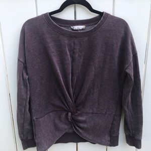 Maroon sweatshirt